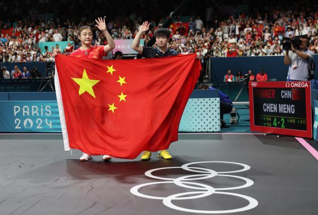 pg电子河南站-陈梦：这届金牌更珍贵 孙颖莎：会规划好未来四年